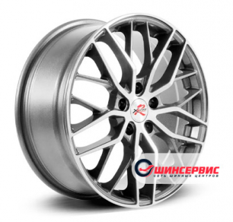 X-trikeRST RAV4 R008 18.0 / 7.5J PCD 5x114.30 ET 45.00 ЦО 60.10 Литой / Антрацитовый с полированной лицевой поверхностью