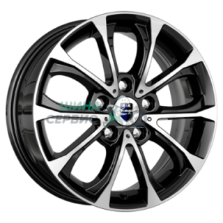 K&K 6,5x15/5x114,3 ET50 D67,1 Urals (КС732) Алмаз черный