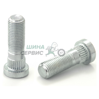Шпилька M12x1,25 (47/ 28) цинк (КИТАЙ) JN-821NS