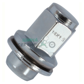 Гайка M14x1,5 (46,5) hex 22 пш, закрытая CH (КИТАЙ) JN-231