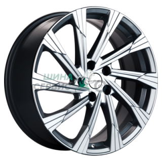 Khomen Wheels 7,5x19/5x114,3 ET45 D67,1 KHW1901 (Mazda CX-5/CX8) Brilliant Silver-FP