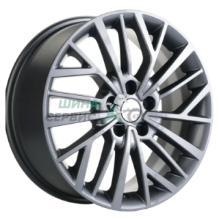 Khomen Wheels 7x17/5x114,3 ET45 D60,1 KHW1717 (Changan/Geely/Lexus/Toyota) Gray