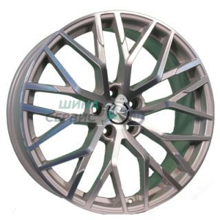Khomen Wheels 8,5x20/5x112 ET30 D66,5 KHW2005 (Audi/VW) Brilliant Silver-FP