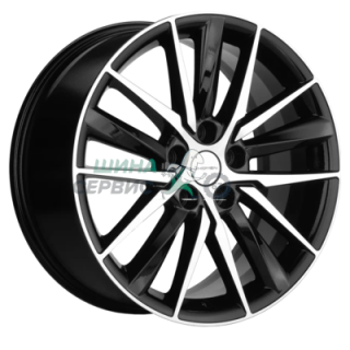 Khomen Wheels 8x18/5x114,3 ET46 D67,1 KHW1807 (Hyundai i40) Black-FP