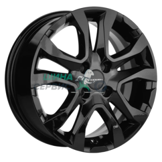 Khomen Wheels 6x15/4x100 ET46 D54,1 KHW1503 (Rio/Solaris) Black