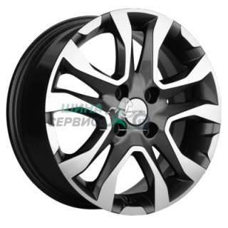 Khomen Wheels 6x15/4x98 ET36 D58,5 KHW1503 (Lada Granta) Gray-FP