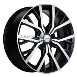 Khomen Wheels 7x18/5x114,3 ET38 D67,1 KHW1806 (Outlander) Black-FP