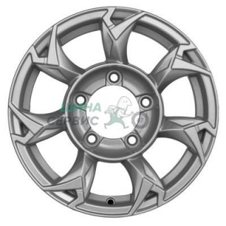 Khomen Wheels 5,5x15/5x139,7 ET-20 D108,1 KHW1505 (Jimny) F-Silver