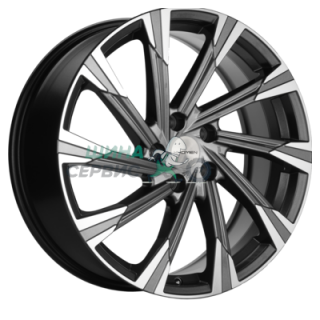 Khomen Wheels 7,5x19/5x108 ET36 D65,1 KHW1901 (Exeed VX/TXL/LX) Gray-FP