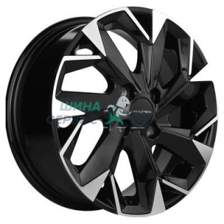 Khomen Wheels 5,5x14/4x98 ET35 D58,5 KHW1402 (Vaz/Datsun) Black-FP