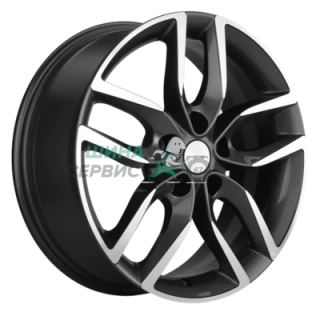 Khomen Wheels 6,5x17/5x108 ET33 D60,1 KHW1708 (Chery Tiggo 7pro) Gray-FP