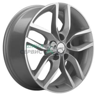 Khomen Wheels 6,5x17/5x108 ET33 D60,1 KHW1708 (Chery Tiggo 7pro) F-Silver-FP