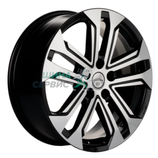 Khomen Wheels 7x18/5x108 ET33 D60,1 KHW1803 (Chery Tiggo 4/Tiggo 7 Pro) Black-FP