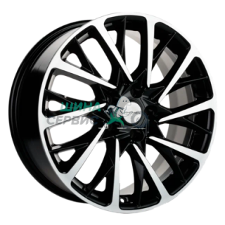 Khomen Wheels 7,5x18/5x108 ET40 D54,1 KHW1804 (Jac/Москвич 3) Black-FP