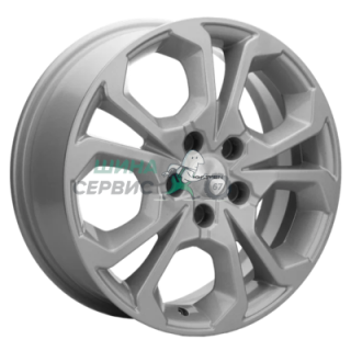 Khomen Wheels 6,5x17/5x114,3 ET40 D64,1 KHW1711 (Haval F7/F7x) F-Silver