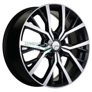 Khomen Wheels 7x18/5x114,3 ET37 D66,5 KHW1806 (Dargo/Jolion) Black-FP