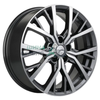 Khomen Wheels 7x18/5x114,3 ET40 D64,1 KHW1806 (Haval F7/F7x) Gray-FP