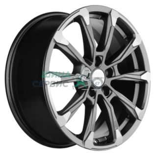 Khomen Wheels 7,5x18/5x108 ET47 D60,1 KHW1808 (Chery Tiggo 8/8 Pro) Gray-FP