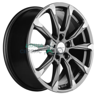 Khomen Wheels 7,5x18/5x114,3 ET40 D64,1 KHW1808 (Haval F7/F7x) Gray-FP