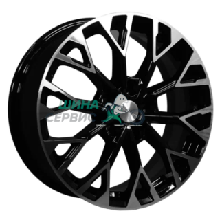 Khomen Wheels 7x17/5x110 ET46 D63,3 KHW1718 (Changan CS35/CS35 Plus) Black-FP