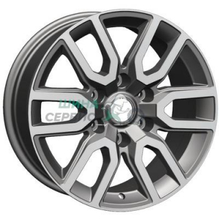 Khomen Wheels 8x17/6x139,7 ET38 D67,1 KHW1723 (L200) Gray-FP