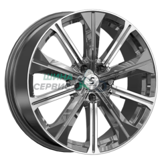 Premium Series 7x19/5x108 ET33 D60,1 КР013 (Tiggo 7 Pro) Diamond Gloss Graphite (4210017)