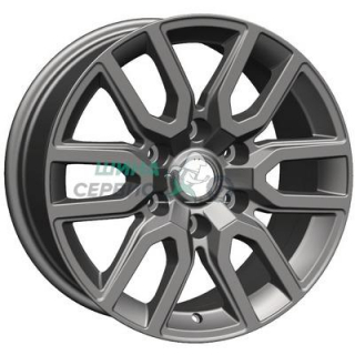 Khomen Wheels 8x17/6x139,7 ET25 D106,1 KHW1723 (Toyota LC Prado/Lexus GX) Gray