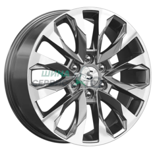 Premium Series 8x20/6x139,7 ET42 D75,1 КР007 (Haval H9) Diamond Gloss Graphite