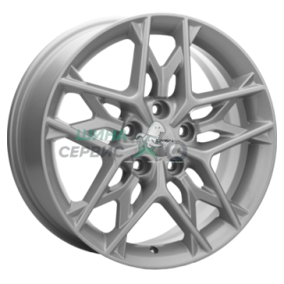 Khomen Wheels 7x17/5x108 ET45 D60,1 KHW1709 (Chery Tiggo 3/Tiggo 3 Pro) F-Silver