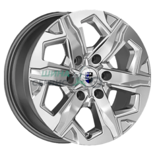 K&K 7,5x17/6x114,3 ET39 D67,1 Тейт (КС1050) Дарк платинум