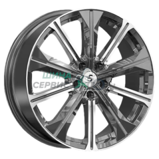 Premium Series 7x19/5x114,3 ET40 D64,1 КР013 (Haval F7/F7x) Diamond Gloss Graphite