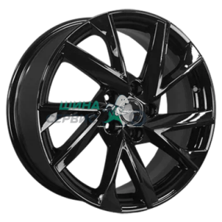 Khomen Wheels 7x17/5x108 ET40 D54,1 KHW1714 (Jac/Москвич 3) Black