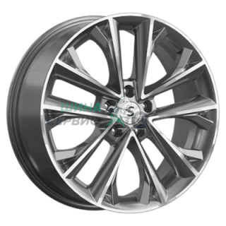 Premium Series 7x18/5x114,3 ET37 D66,6 КР012 (Jolion) Diamond Gloss Graphite