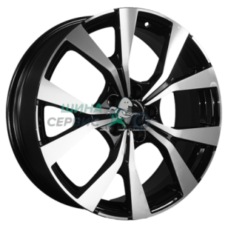 Khomen Wheels 7x19/5x108 ET33 D60,1 KHW1906 (Chery Tiggo 7 Pro) Black-FP