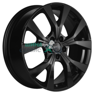 Khomen Wheels 7x19/5x114,3 ET40 D64,1 KHW1906 (Haval F7/F7x) Black