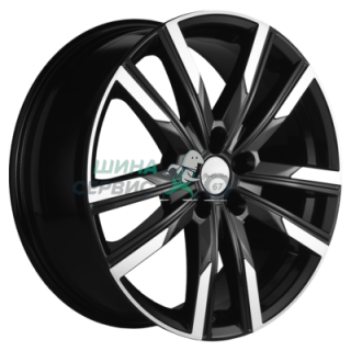 Khomen Wheels 7,5x19/5x108 ET36 D65,1 KHW1905 (Exeed VX/TXL/LX) Black-FP