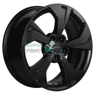 Khomen Wheels 7x17/5x114,3 ET45 D60,1 KHW1724 (Geely Atlas) Black