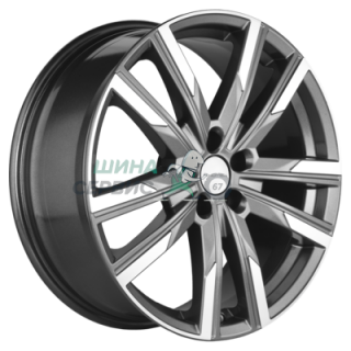 Khomen Wheels 7,5x19/5x108 ET36 D65,1 KHW1905 (Exeed VX/TXL/LX) Gray-FP