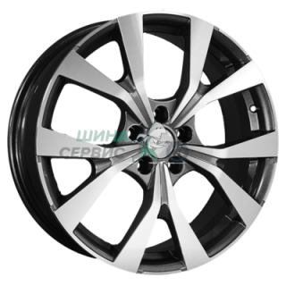 Khomen Wheels 7x19/5x114,3 ET40 D64,1 KHW1906 (Haval F7/F7x) Gray-FP