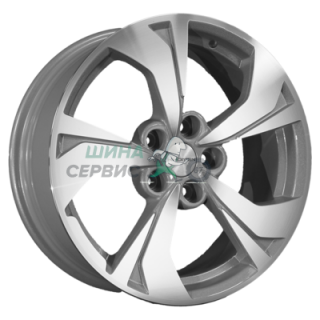 Khomen Wheels 7x17/5x110 ET46 D63,3 KHW1724 (CS35 Plus) F-Silver-FP