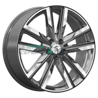 Premium Series 8x20/5x112 ET27 D66,6 КР014 (BMW X3) Diamond Gloss Graphite