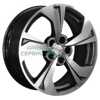 Khomen Wheels 7x17/5x114,3 ET40 D66,1 KHW1724 (Qashqai) Gray-FP