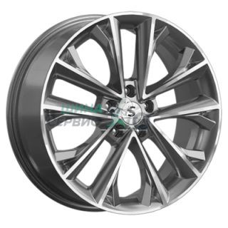 Premium Series 7x18/5x112 ET45 D57,1 КР012 (Karoq/Taos) Diamond Gloss Graphite