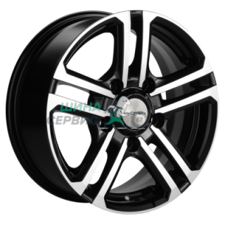 Khomen Wheels 6,5x16/5x139,7 ET40 D98,5 KHW1602 (Niva 4x4) Black-FP (под ORG)