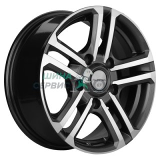 Khomen Wheels 6,5x16/5x139,7 ET35 D98,5 KHW1602 (Niva 4x4 Bronto) Gray-FP (под ORG)