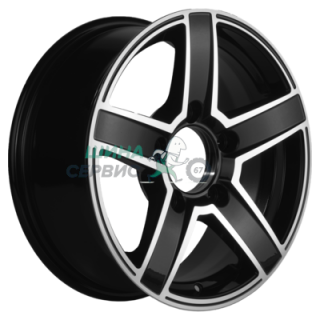 Khomen Wheels 6,5x16/5x139,7 ET40 D98,5 KHW1614 (Niva 4x4) Black