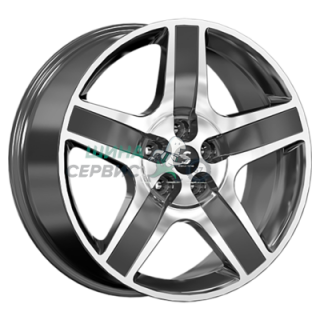 Premium Series 8,5x20/5x120 ET41,5 D66,1 КР008 (Voyah Dream) Diamond Gloss Graphite