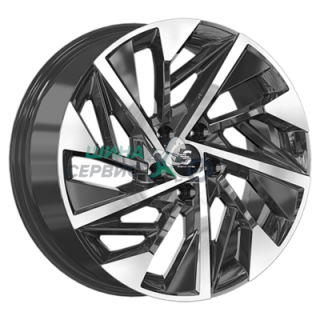 Premium Series 7,5x18/5x114,3 ET45 D60,1 КР009 (RAV4) Fury black